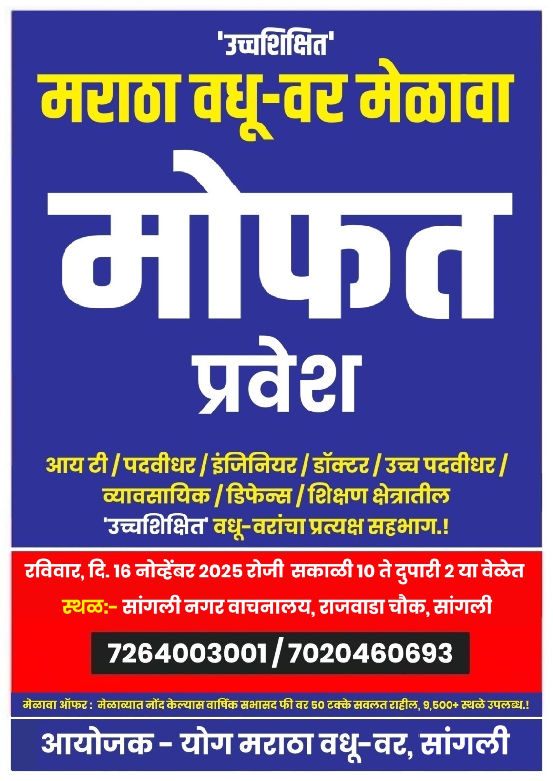 Sangli Maratha Vadhu Var Melava