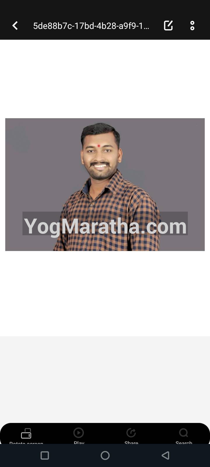 Maratha Marriage Profile